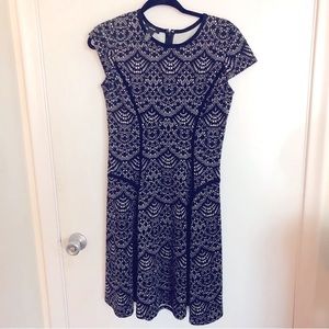 Alfani Dress NWOT mock lace dress